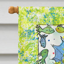 Load image into Gallery viewer, Mermaid  Flag Canvas House Size
