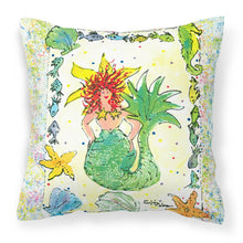 Load image into Gallery viewer, Mermaid Decorative   Canvas Fabric Pillow
