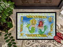 Load image into Gallery viewer, Mermaid Doormat - 24x36 Decorative Floor Mat – Indoor/Outdoor Rug