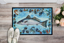 Load image into Gallery viewer, Fish Speckled Trout Doormat - 24x36 Decorative Floor Mat – Indoor/Outdoor Rug