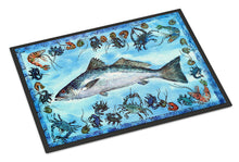 Load image into Gallery viewer, Fish Speckled Trout Doormat - 24x36 Decorative Floor Mat – Indoor/Outdoor Rug