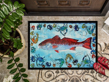 Load image into Gallery viewer, Fish Red Fish Doormat - 24x36 Decorative Floor Mat – Indoor/Outdoor Rug
