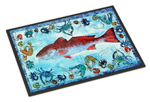 Load image into Gallery viewer, Fish Red Fish Doormat - 24x36 Decorative Floor Mat – Indoor/Outdoor Rug