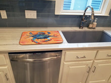 Load image into Gallery viewer, Crab Dish Drying Mat – Absorbent, Artistic Kitchen Essentials 8096DDM