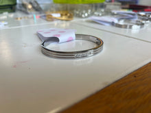 Load image into Gallery viewer, Sleek Banded Jeweled Titanium Bracelet