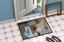 Load image into Gallery viewer, Blue Heron Doormat - 24x36 Decorative Floor Mat – Indoor/Outdoor Rug