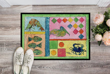 Load image into Gallery viewer, Blue Heron Doormat - 24x36 Decorative Floor Mat – Indoor/Outdoor Rug
