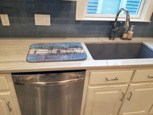 Load image into Gallery viewer, Harbour Dish Drying Mat – Absorbent, Artistic Kitchen Essentials 8112DDM