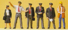 Load image into Gallery viewer, Preiser 10410 HO Scale Railroad Personnel -- Railway Workers Great Britain