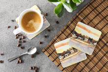 Load image into Gallery viewer, The Pass Coasters - Set of 4 Lightweight Foam, Absorbent Drink Coasters