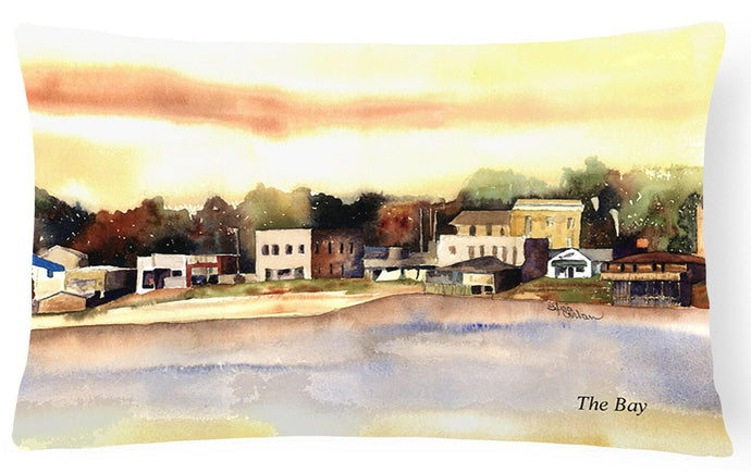 The Pass Decorative   Canvas Fabric Pillow