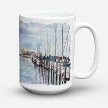 Load image into Gallery viewer, The Warf Dishwasher Safe Microwavable Ceramic Coffee Mug 15 ounce 8128CM15