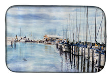 Load image into Gallery viewer, The Warf Dish Drying Mat – Absorbent, Artistic Kitchen Essentials 8128DDM