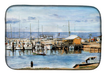 Load image into Gallery viewer, The Pass Bait Shop Dish Drying Mat – Absorbent, Artistic Kitchen Essentials 8129DDM