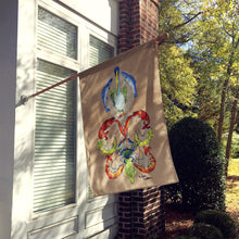 Load image into Gallery viewer, Crab  Flag Canvas House Size