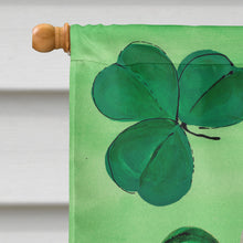 Load image into Gallery viewer, St Patrick's Day Fleur de lis Flag Canvas House Size