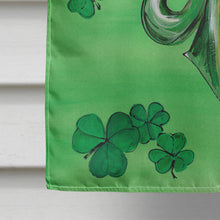 Load image into Gallery viewer, St Patrick's Day Fleur de lis Flag Canvas House Size
