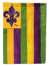 Load image into Gallery viewer, Mardi Gras Garden Flag – Decorative Outdoor Yard Flag