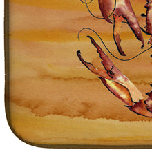 Load image into Gallery viewer, Crab  Dish Drying Mat – Absorbent, Artistic Kitchen Essentials 8139DDM