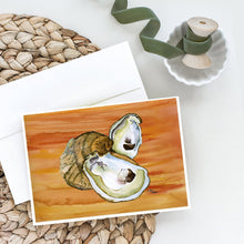 Load image into Gallery viewer, Oyster Hot and Spicy Greeting Cards -  Blank Note Cards – 8-Pack of Artist-Designed Cards with Envelopes