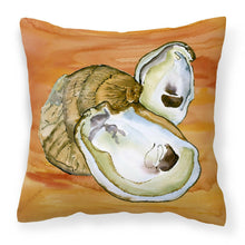 Load image into Gallery viewer, Oyster Throw Pillow - 14x14 Decorative Pillow – Art for Your Home &amp; Patio 8142PW1414