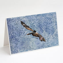 Load image into Gallery viewer, Pelican Greeting Cards -  Blank Note Cards – 8-Pack of Artist-Designed Cards with Envelopes