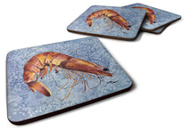 Load image into Gallery viewer, Shrimp Coasters - Set of 4 Lightweight Foam, Absorbent Drink Coasters