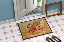 Load image into Gallery viewer, Cooked Crab Sandy Beach Doormat - 24x36 Decorative Floor Mat – Indoor/Outdoor Rug