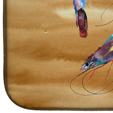 Load image into Gallery viewer, Shrimp Dish Drying Mat – Absorbent, Artistic Kitchen Essentials 8158DDM