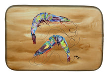 Load image into Gallery viewer, Shrimp Dish Drying Mat – Absorbent, Artistic Kitchen Essentials 8158DDM