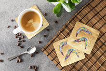 Load image into Gallery viewer, Shrimp Coasters - Set of 4 Lightweight Foam, Absorbent Drink Coasters