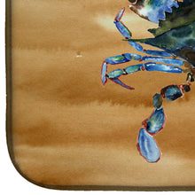 Load image into Gallery viewer, Crab Dish Drying Mat – Absorbent, Artistic Kitchen Essentials 8159DDM