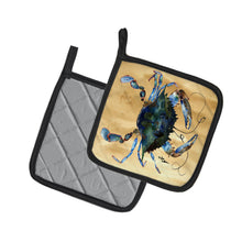 Load image into Gallery viewer, Crab Pot Holders - Set of 2 Decorative Kitchen Helpers | Made in the USA 8159PTHD