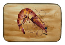 Load image into Gallery viewer, Shrimp Dish Drying Mat – Absorbent, Artistic Kitchen Essentials 8161DDM