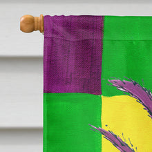 Load image into Gallery viewer, Mardi Gras Flag Canvas House Size