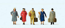 Load image into Gallery viewer, Preiser 10662 HO Scale Era III Passengers -- Set #1 pkg(5)