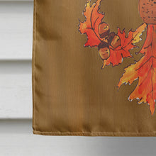 Load image into Gallery viewer, Thanksgiving Turkey Fleur de lis Flag Canvas House Size