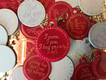 Load image into Gallery viewer, I Came I Saw… Keychain