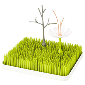 Boon Lawn & Stem & Twig Countertop Drying Rack Bundle