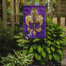 Load image into Gallery viewer, Tiger Football Fleur de lis Garden Flag – Decorative Outdoor Yard Flag