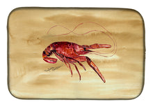 Load image into Gallery viewer, Crawfish Dish Drying Mat – Absorbent, Artistic Kitchen Essentials 8230DDM