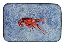 Load image into Gallery viewer, Crawfish Dish Drying Mat – Absorbent, Artistic Kitchen Essentials 8231DDM