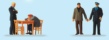 Load image into Gallery viewer, Preiser 10590 HO Scale Emergency Workers -- Under Interrogation