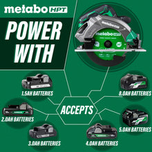 Load image into Gallery viewer, Metabo HPT C1807DAQ4M 18V MultiVolt 7-1/4 Inch Cordless Circular Saw