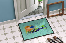 Load image into Gallery viewer, Mermaid  Doormat - 24x36 Decorative Floor Mat – Indoor/Outdoor Rug