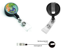 Load image into Gallery viewer, Mermaid Retractable Badge Reel 8336BR