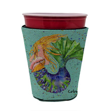 Load image into Gallery viewer, Mermaid Blonde Mermaid Cup Hugger - Reusable Party Cup Sleeve with Personality