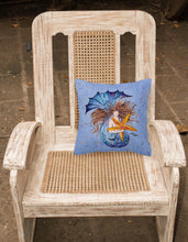 Load image into Gallery viewer, Mermaid Decorative   Canvas Fabric Pillow