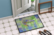 Load image into Gallery viewer, Shrimp  Doormat - 24x36 Decorative Floor Mat – Indoor/Outdoor Rug