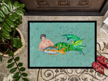 Load image into Gallery viewer, Merman  Doormat - 24x36 Decorative Floor Mat – Indoor/Outdoor Rug